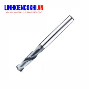 Mũi Khoan Carbide 3D Tưới Nguội Trong Chạy Inox Titan 2DUBEW JJTool