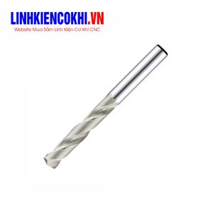 Mũi Khoan Carbide Dài 5D Chạy Thép Gang ~28Hrc 2DUBEV JJTool