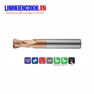 Dao phay bo góc 2 me cắt chạy 70HRC ZR702 Widin