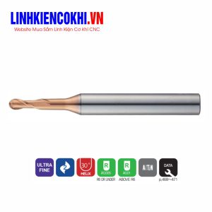 Dao phay cổ dài côn đầu cầu 70HRC ZSTNB20 Widin