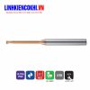 Dao phay cổ dài đầu phẳng bo góc r 70HRC ZSLNR Widin