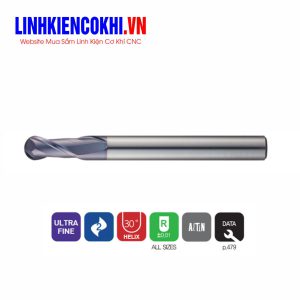 Dao phay cầu 2 me 30~50HRC DB512 Widin