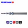 Dao phay côn đầu phẳng 4 me 30~50HRC TPRE4-100 Widin
