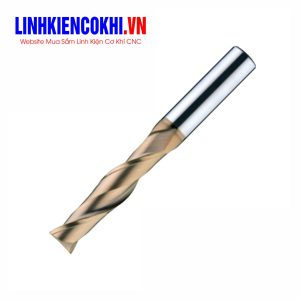 Dao Phay Phẳng 2 Me Dài Chạy Thép Trước Nhiệt ~55Hrc 2LEM JJTool