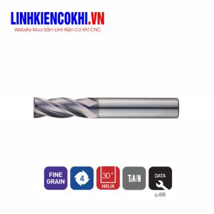 Dao phay phẳng 4 me 10~30HRC TX304 Widin