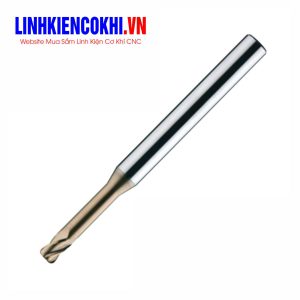 Dao Phay Phẳng 4 Me Bo Góc R Cổ Dài Chạy Thép Trước Sau Nhiệt 52~62Hrc 4CRE JJTool